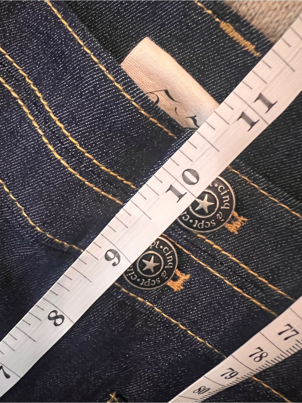 Cinq à Sept Dorothea Indigo High Rise Cropped Flare Jeans Size 0 - Picture 13 of 15